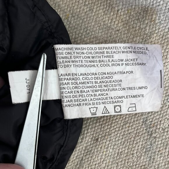 Halifax Woman's Plus-Size Black Puffer Packable Down-Filled Outdoor Jacket Sz 2x - Picture 11 of 13